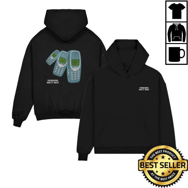 Youknow Merch Store Run It Back Brick Long Sleeve Shirt