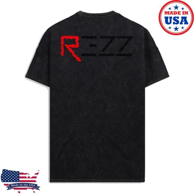 Rezz Merch Store Rezz 3 Two Many Stonewash Hooded Sweatshirt