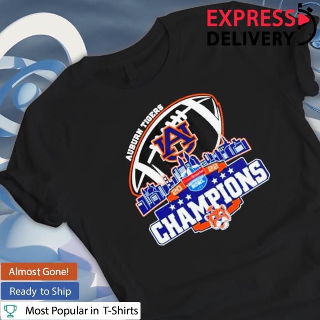 Official Auburn Tigers Logo Dukes Bowl City 2022 Champions Shirt