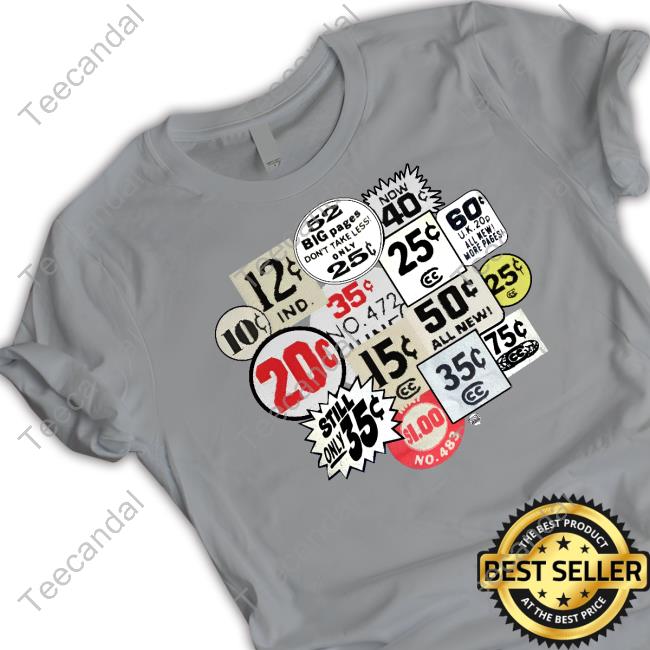 Soundfx Comic Prices T Shirt