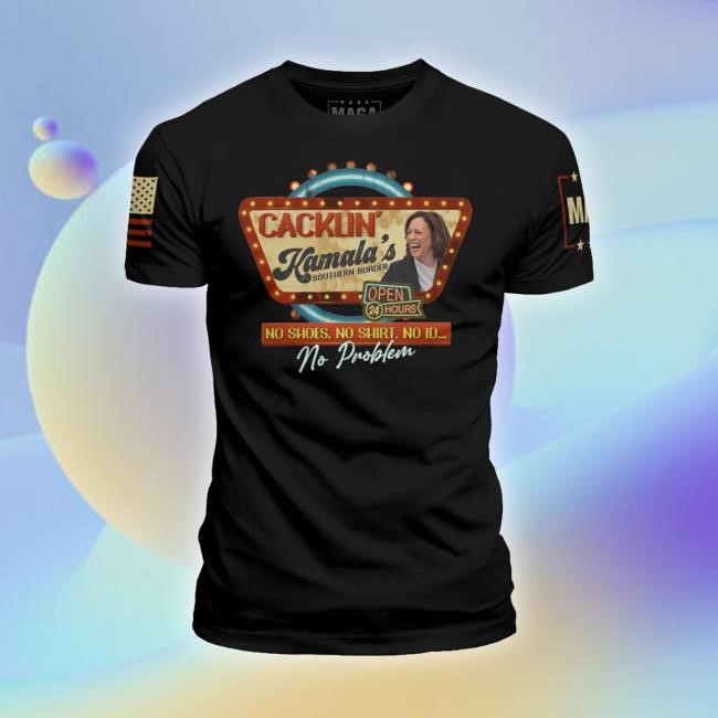 Maga Cacklin' Kamala's Open Border Sweatshirt