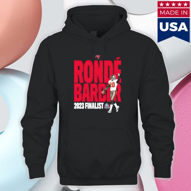 Ronde Barber 2023 Finalist Hall Of Fame Tee Shirt