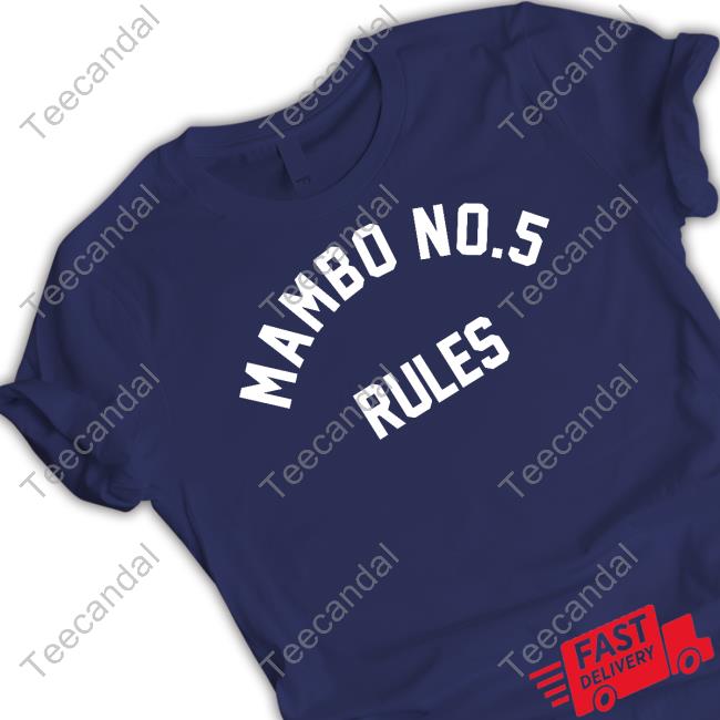 Eric D Mambo No 5 Rules Tee Shirt