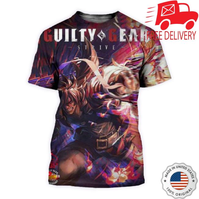 Official Guilty Gear Strive Celebrates It’S 25Th Anniversary 3D Hoodie