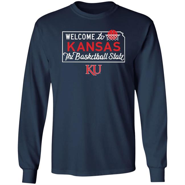 Basketball State Tee Welcome To Kansas The Baseball State Shirt Charlie Hustle Store Basketball State Tee Welcome To Kansas The Baseball State Shirt Charlie Hustle Store