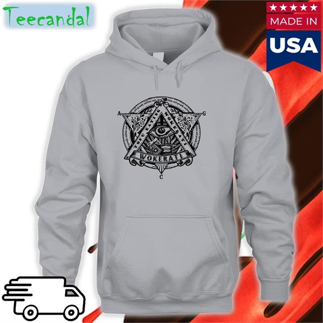 Balcony Tofu Eating Wokerati Hoodie