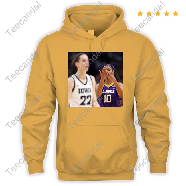 Angel Reese To Caitlin Clark You Can’t See Me Gesture Official Shirt Reese Made The You Can’t See Me Gesture Hoodie