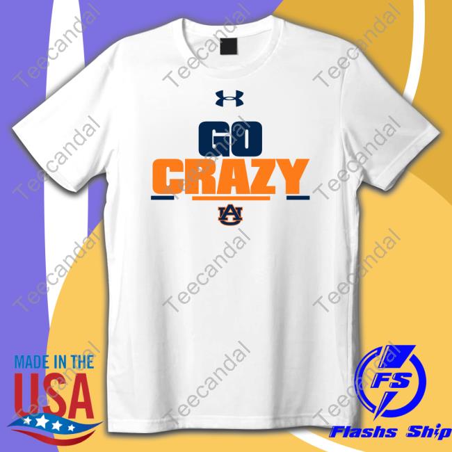 Auburn Players Wearing Go Crazy Shirts