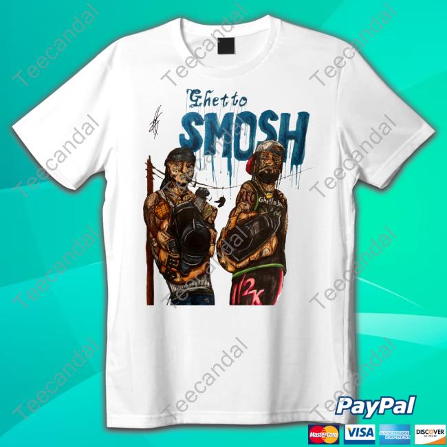 Ian And Antwon Art Long Sleeve T-Shirt Ghetto Smosh Store