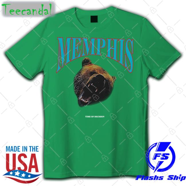 Memphis Grizzlies Memphis Time Of Decision Tee Shirt