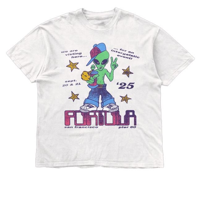 Portola Music Festival Intergalactic Visitor Long Sleeve Shirt