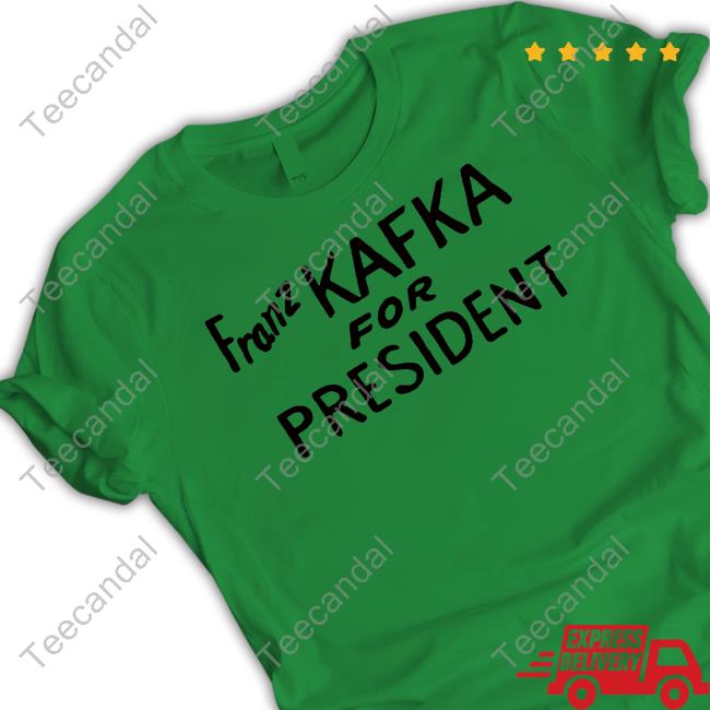 Franz Kafka For President Long Sleeve Tee Shirt