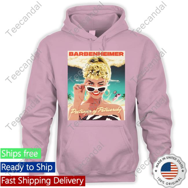 Barbenheimer Destroyer Of Patriarchy Long Sleeve Tee Shirt Nordacious