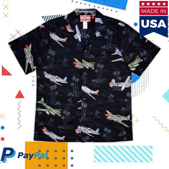 Airplanes Aloha Tee Shirt
