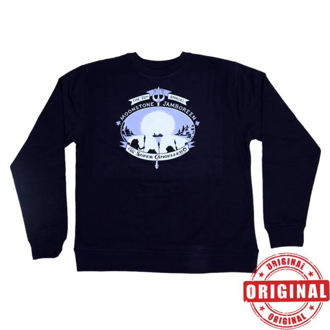 Official Naddpod Merch Jamboreen Pullover Sweatshirt Navy Not Another D&D Podcast