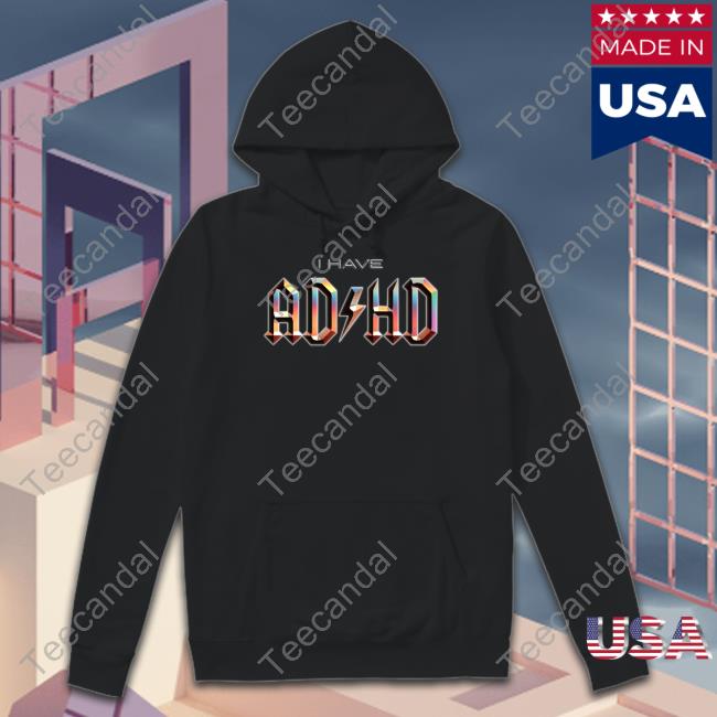 I Have Adhd Rock Music Tee