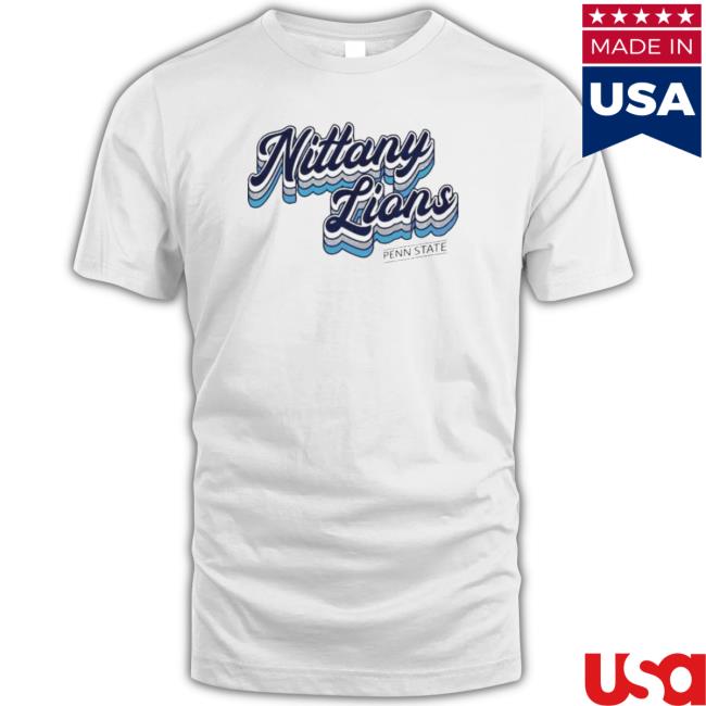 Best Penn State Nittany Lions Text Hoodie