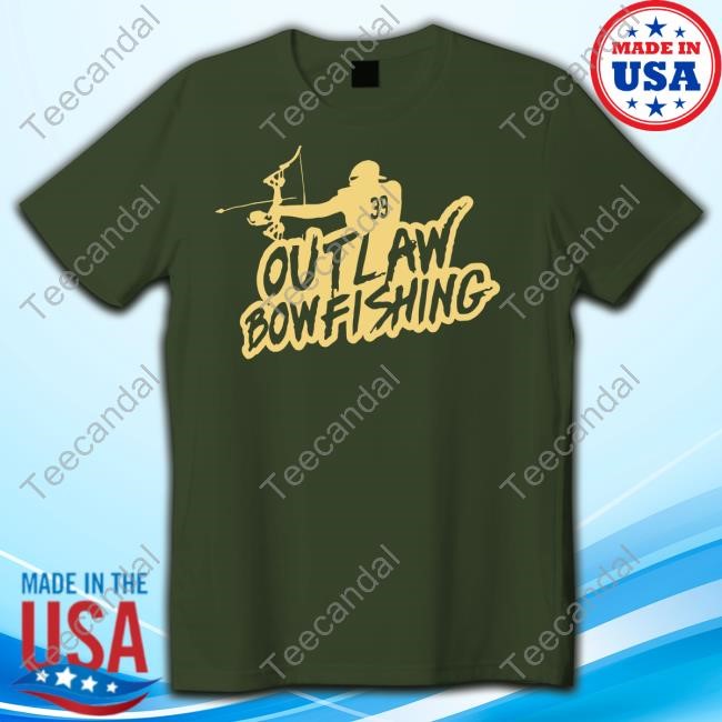Davis Schneider Wearing Outlaw Bow Fishing Shirt