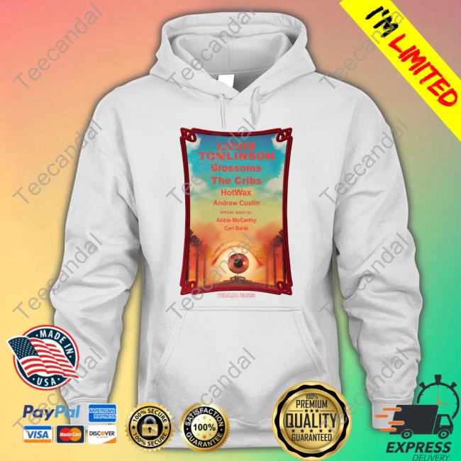 T-Shirt Louis Tomlinson Blossoms The Cribs Hotwax Andrew Cushin Special Quest Dj Abbie Mccahy Carl Barât Italia 2023