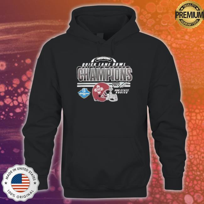 Helmet Quick Lane Bowl Champions Shirt New Mexico State 2022 t- shirt