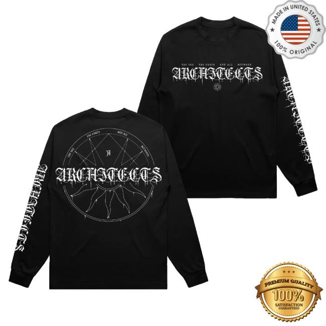 Architect Merch Sun Black T-Shirt