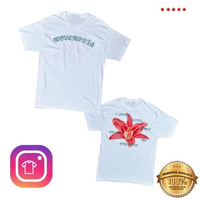 Movementsofficial Merch Where I Lay Flower Sweatshirt