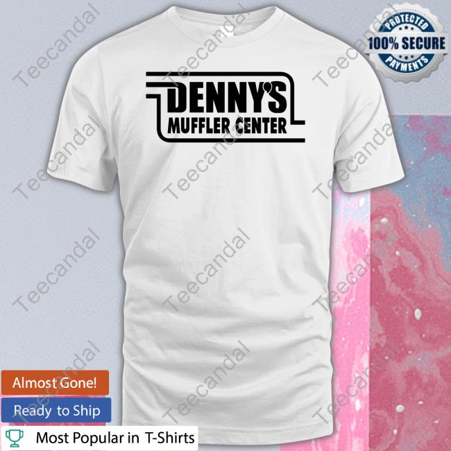 Rob Mcelhenney Wearing Denny's Muffler Center Hooded Sweatshirt