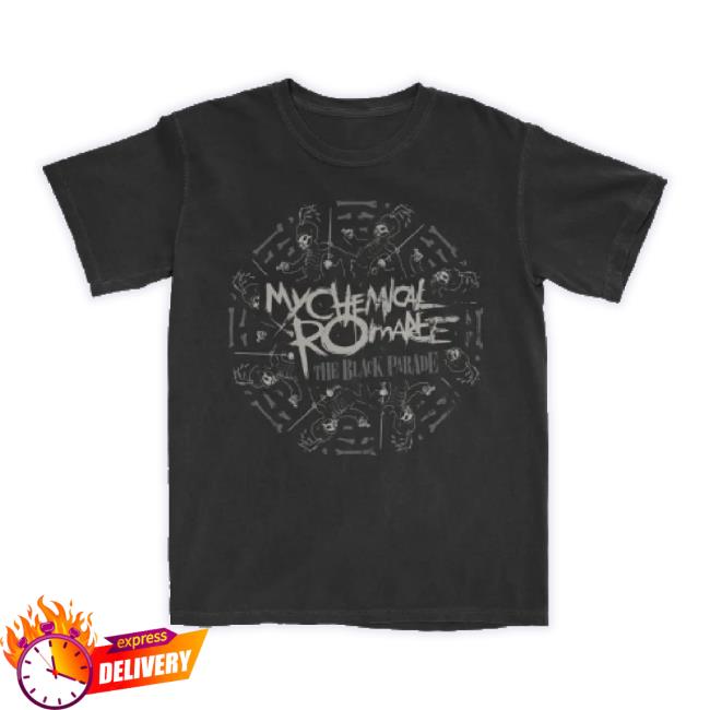 Official My Chemical Romance Merch Store Circle March Hoodie Sweatshirt Mychemicalromance Shop