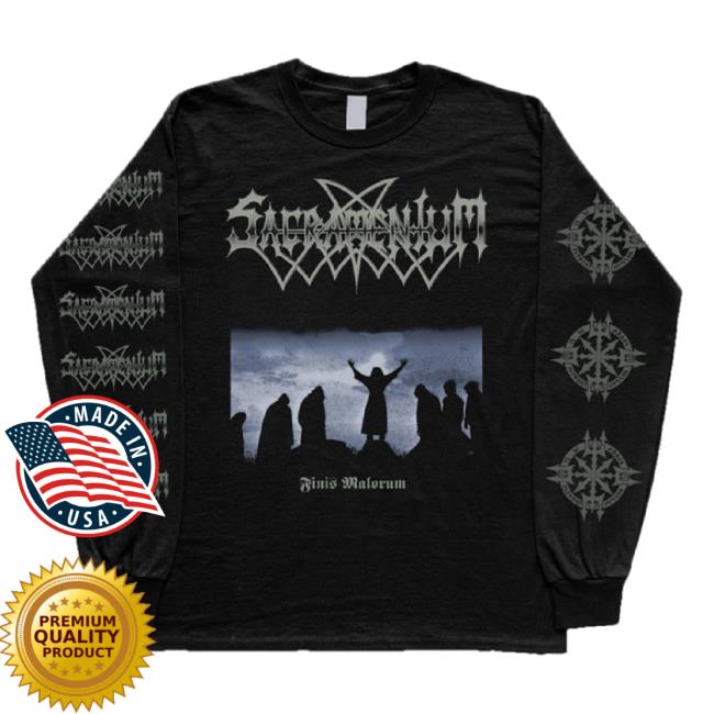 Original Sacramentum Finis Malorum Long Sleeve T Shirt Iron Collapse Shop