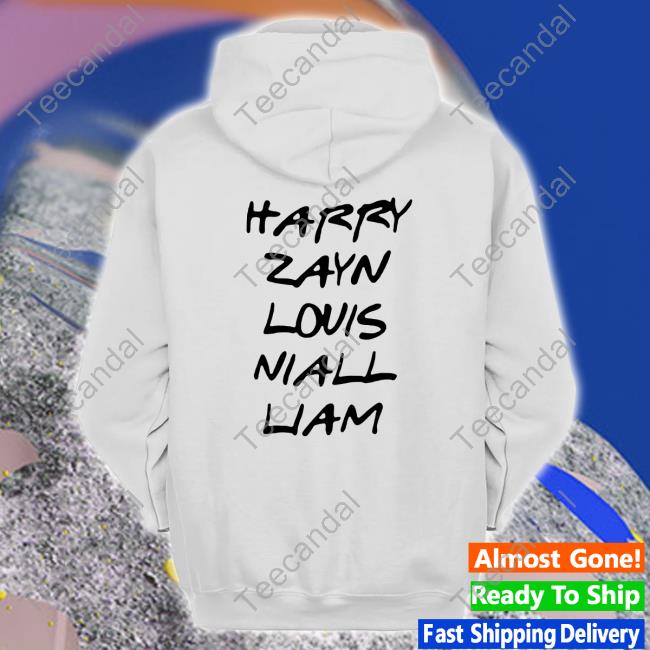 Back Harry Zayn Louis Niall Liam New Shirt Ig Jamalsworld