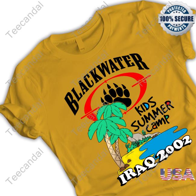 Black Water Kids Summer Camp Iraq 2002 Shirts