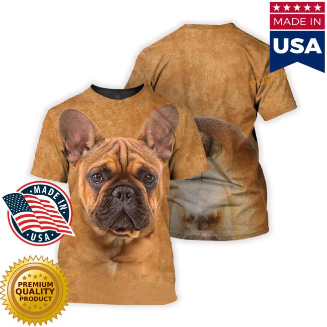French Bulldog All Over Printed Dog 3D t-shirt, hoodie, tank top, sweater and long sleeve t-shirt