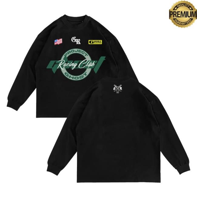 Official Ghost Racing Merch Project Ghost Green Shirt