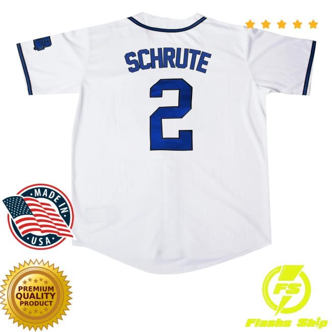 Couchpotatoshop Dwight Schrute Baseball Jersey New Shirt
