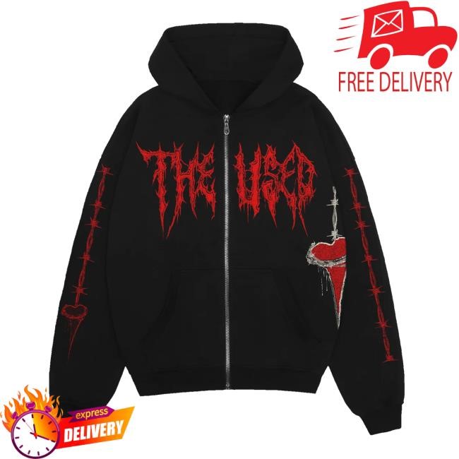 The Used Store Custom Tour Sweatshirt