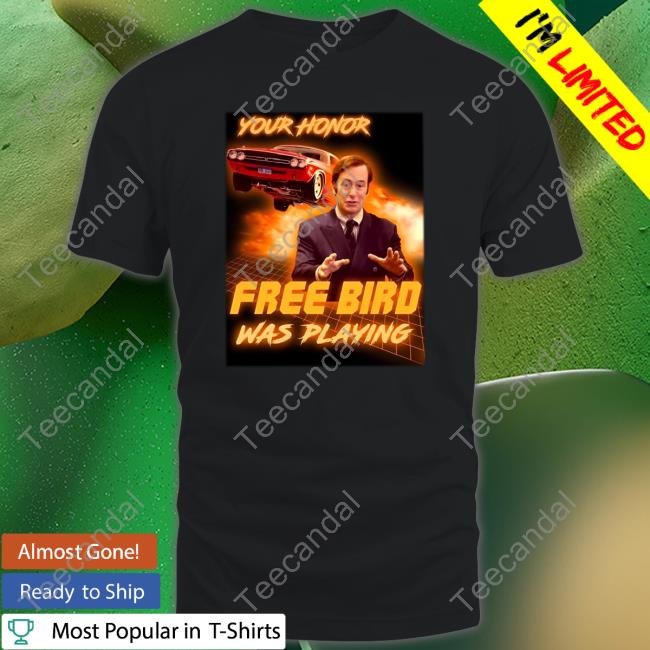 Your Honor Free Bird Was Playing Hoodie Sweatshirt