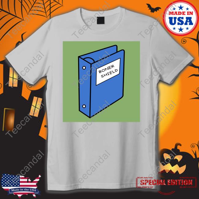 Boner Shield Book Hoodie