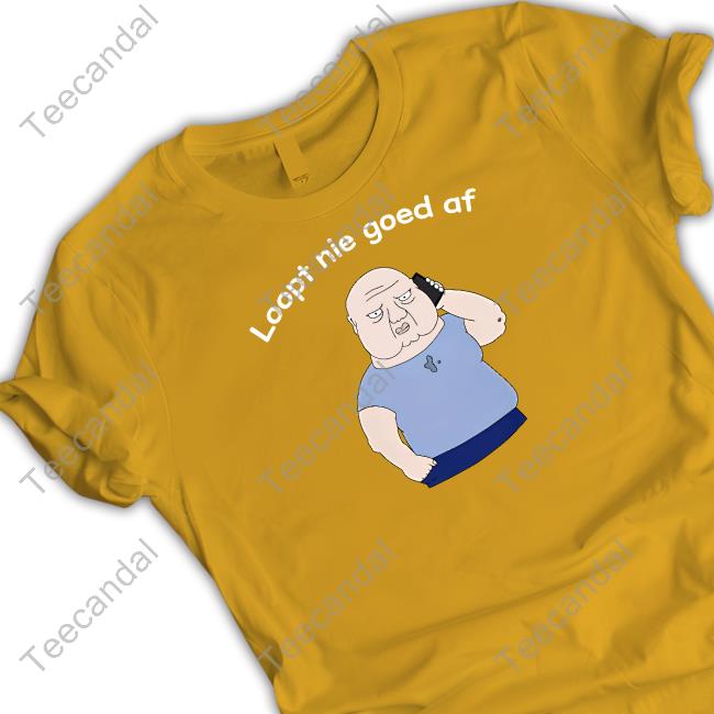 Loopt Nie Goed Af Hoodie Roddelpraat Store