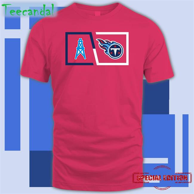 Houston Oilers Tennessee Titans 2022 Tee Shirt