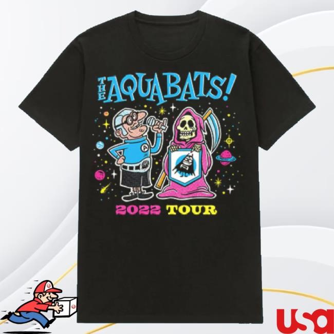 Official Gloopy Industries Merch The Aquabats 2022 Tour Hoodie Sweatshirt