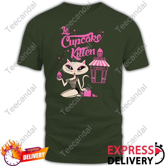 Pinkystarrocks Le Cupcake Kitten Shirt