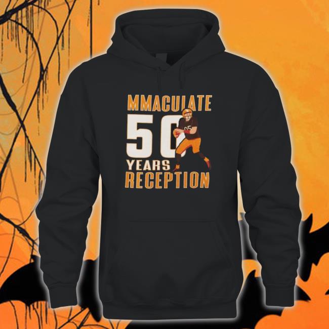 Immaculate 50 Years Reception 1972-2022 T-shirt