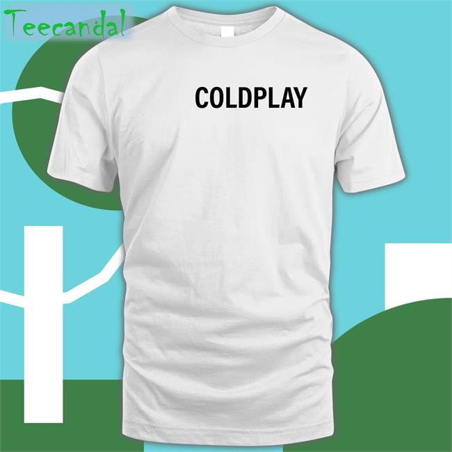 Coldplay Shirt Live Broadcast