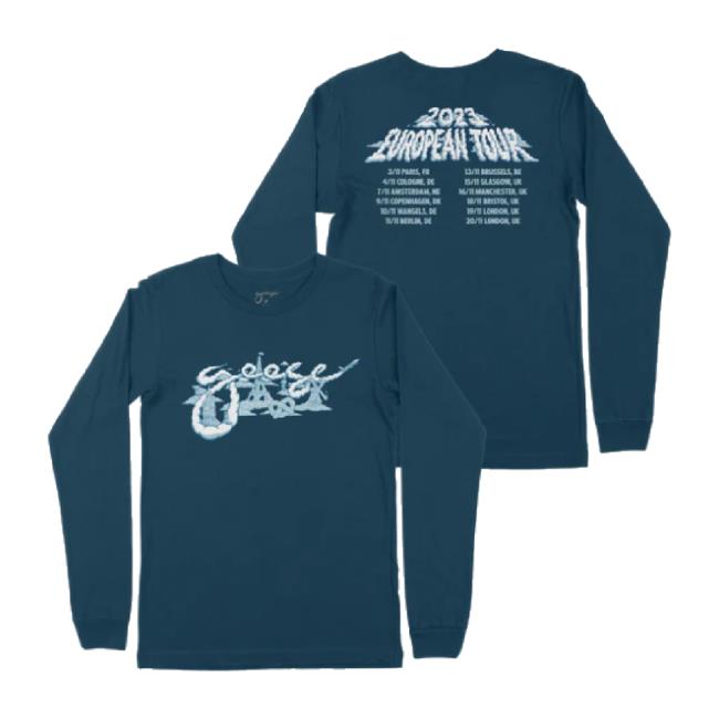 Trending Goose The Band Merch Store European Clouds Long Sleeve Tee Goosetheband Shop