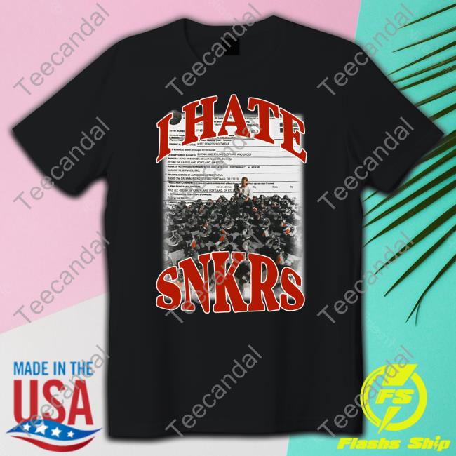 Dk Metcalf Wearing I Hate Snkrs T Shirts