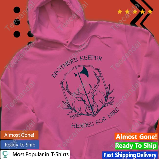 Christian Navarro Brother's Keeper Heroes For Hire Hoodie Brother's Keeper Heroes For Hire Tee Shirt