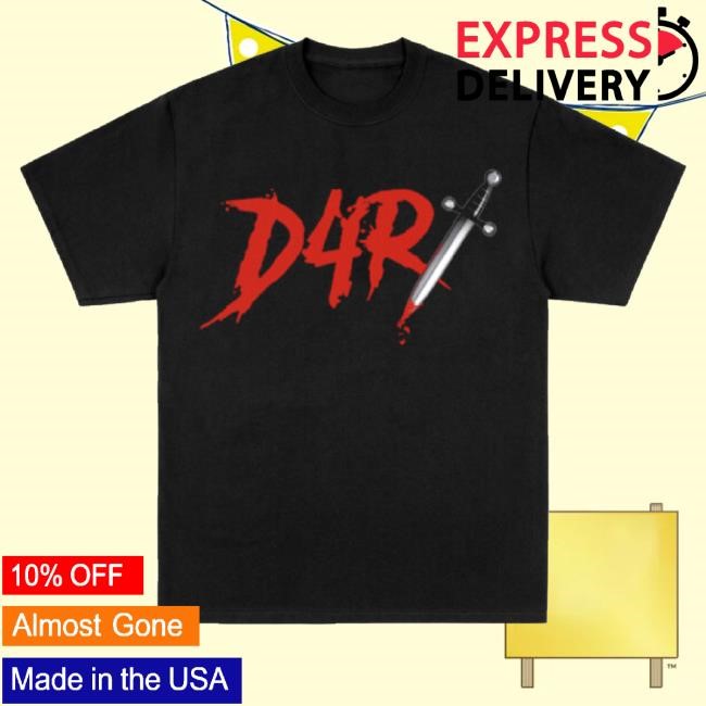 Trending Ddg Merch D4r Black Shirt