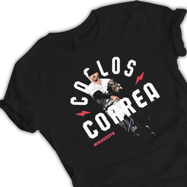 Team Minnesota Carlos Correa Arc Design Shirt