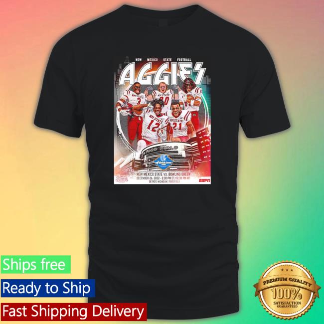 New Mexico State Football The Aggies Are Headed To Detroit Rock City December 26 2022 Sweatshirt
