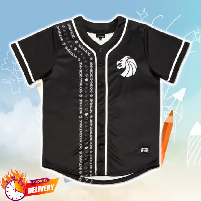 Trending Black Staple Baseball Jersey Sweater Sevenlions Shop Merch Store